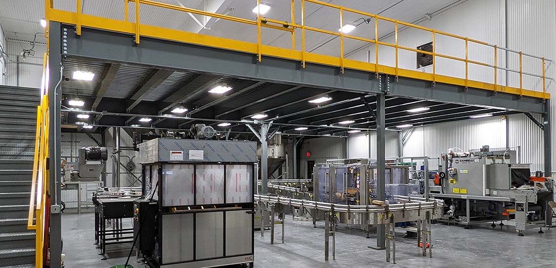 Power Up Your Mezzanine Efficient Lighting With Modular Wiring
