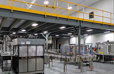 Power Up Your Mezzanine Efficient Lighting With Modular Wiring