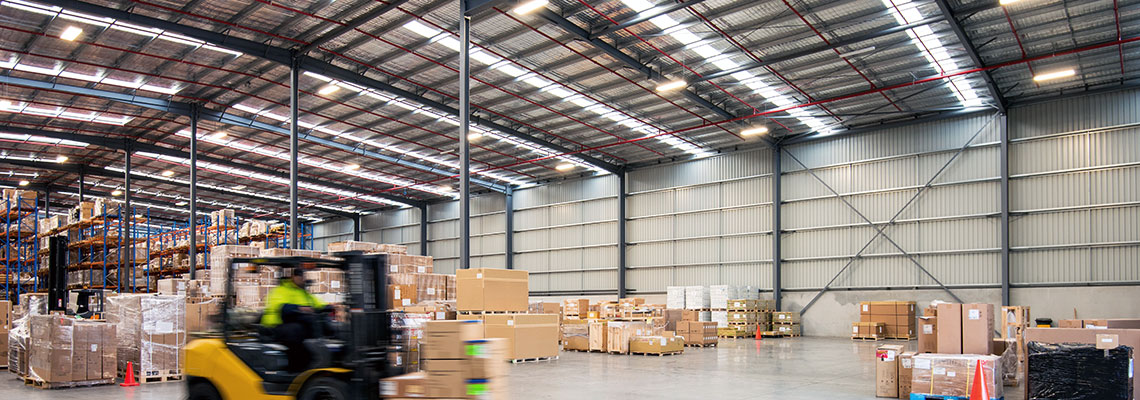 Modular wiring for warehouse & distribution
